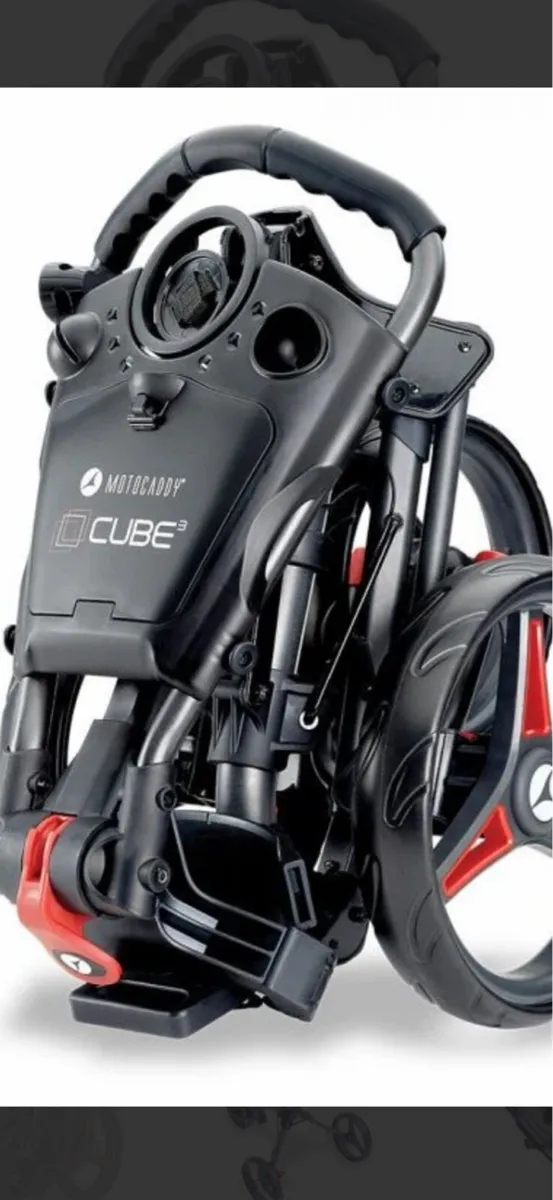 Motocaddy cube 3 wheel golf cart - Image 2