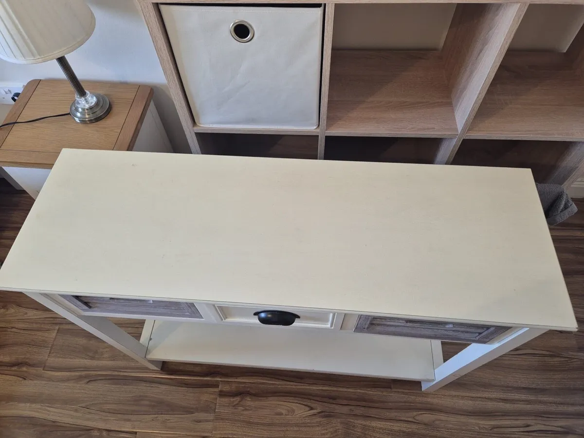 Cream Console Table - Image 3