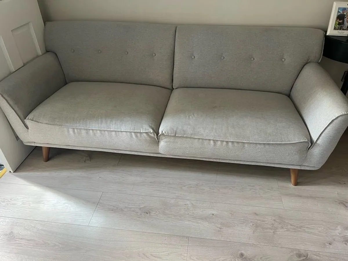 Grey couch for sale - Image 2