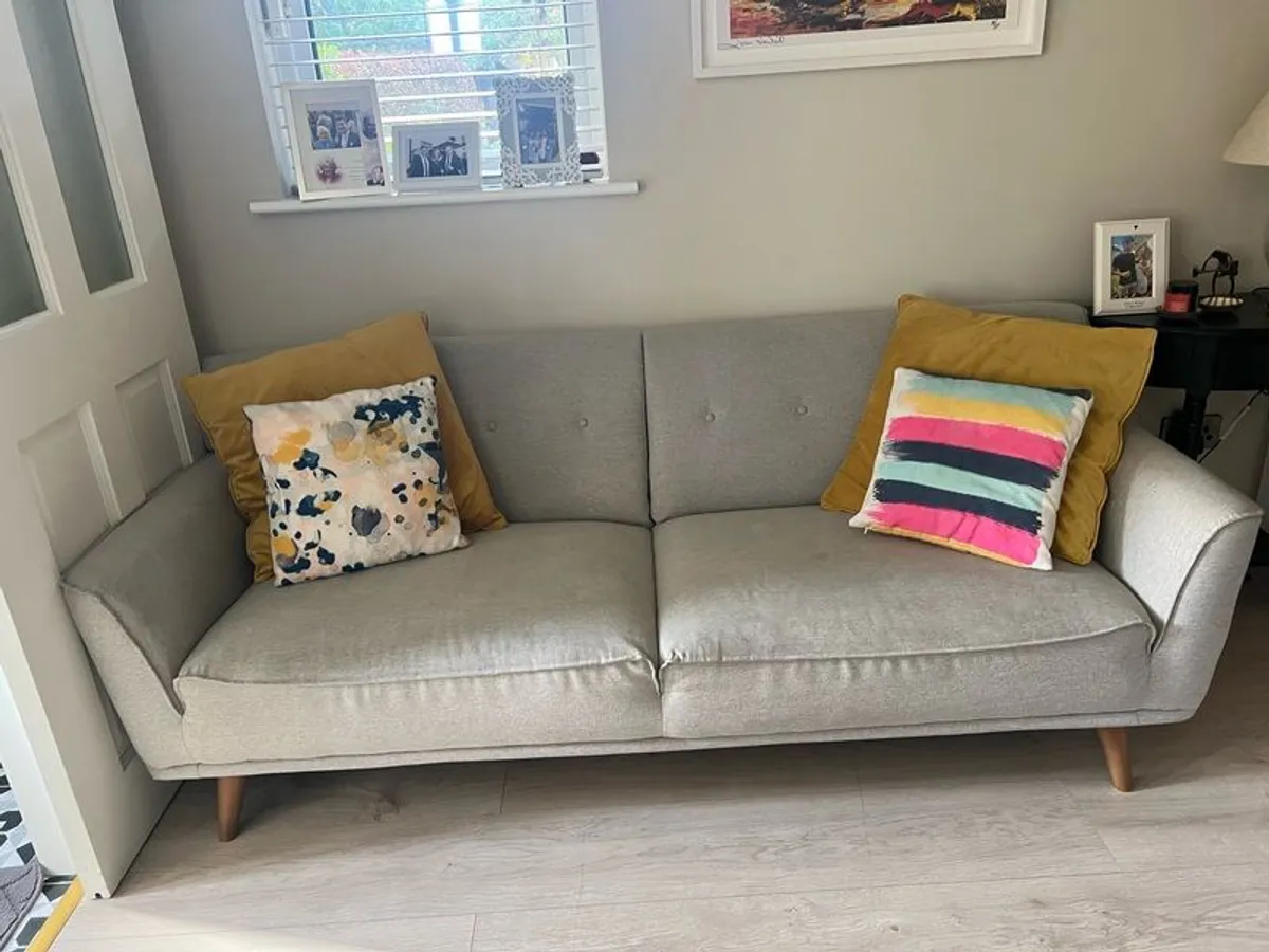 Grey couch for sale - Image 3