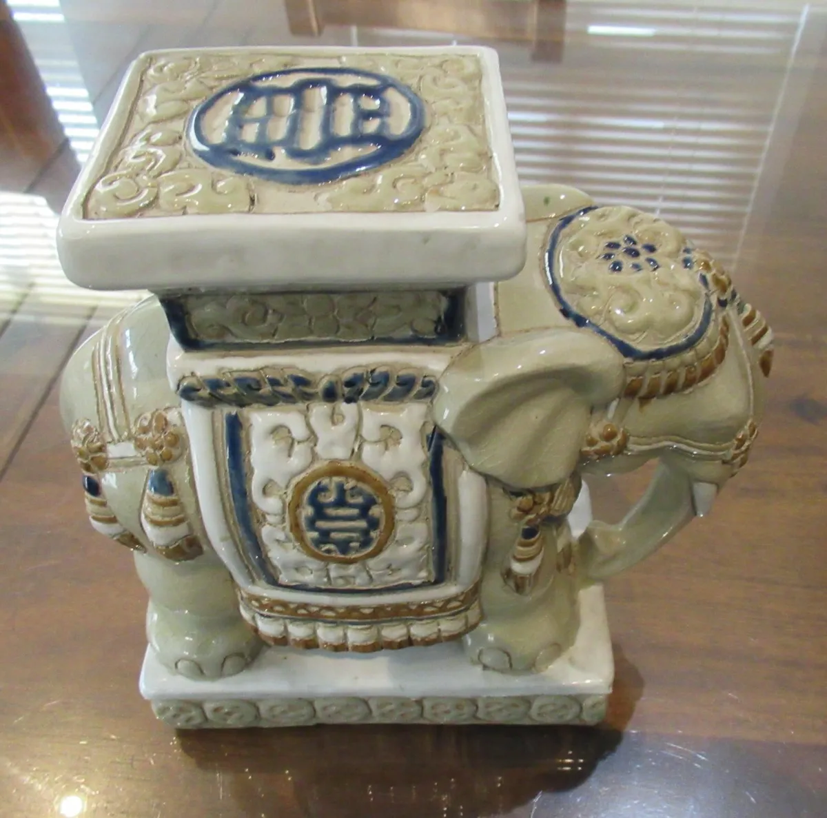 Vintage Elephant Christmas Gift quirky pottery - Image 3