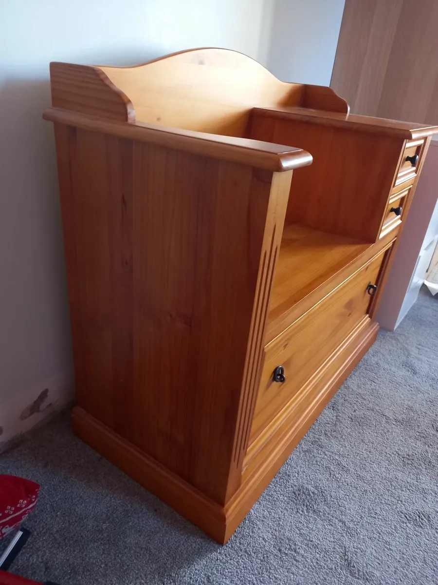 Storage seat pine - Image 1