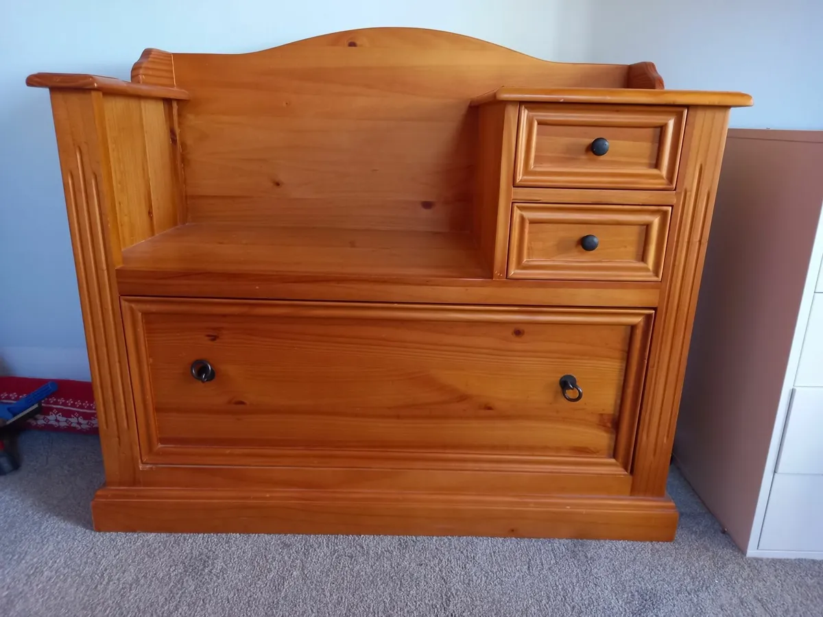 Storage seat pine - Image 3