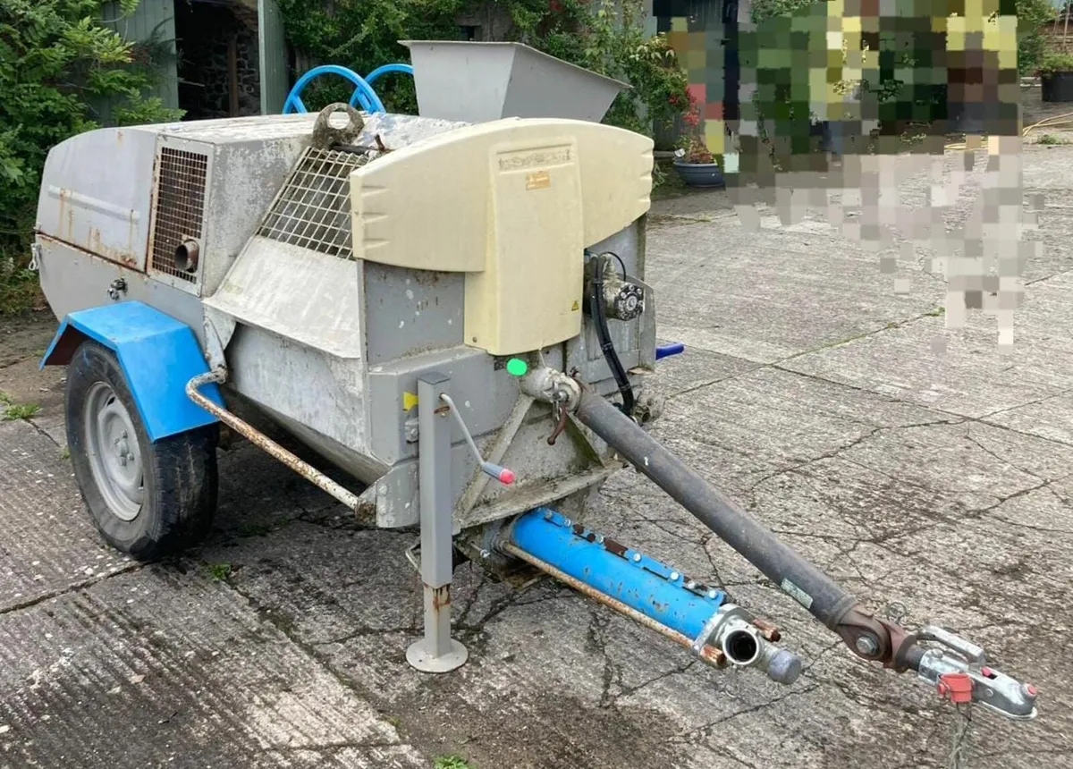 Liquid Floor Screed/Plastering Pump - Image 1