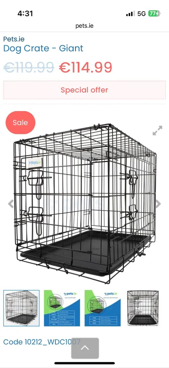 Dog crate - Image 2