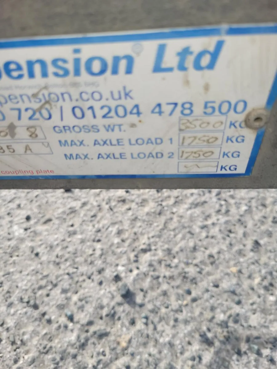 10x6 indespension plant trailer excellent conditio - Image 4