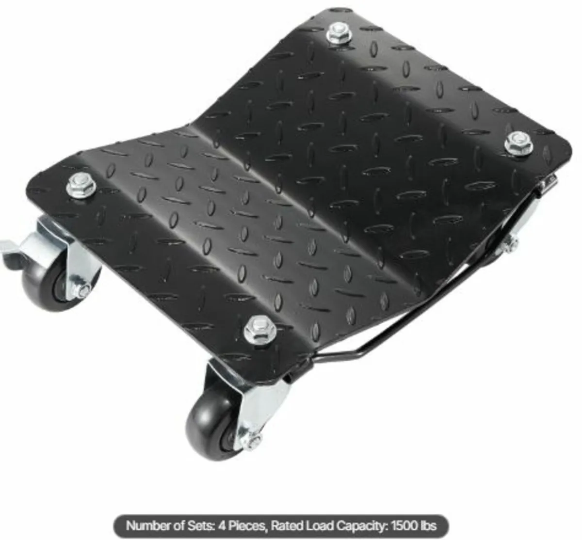 Car Dolly Wheel Tire Dolly 4 PCS Heavy Duty Skate - Image 4