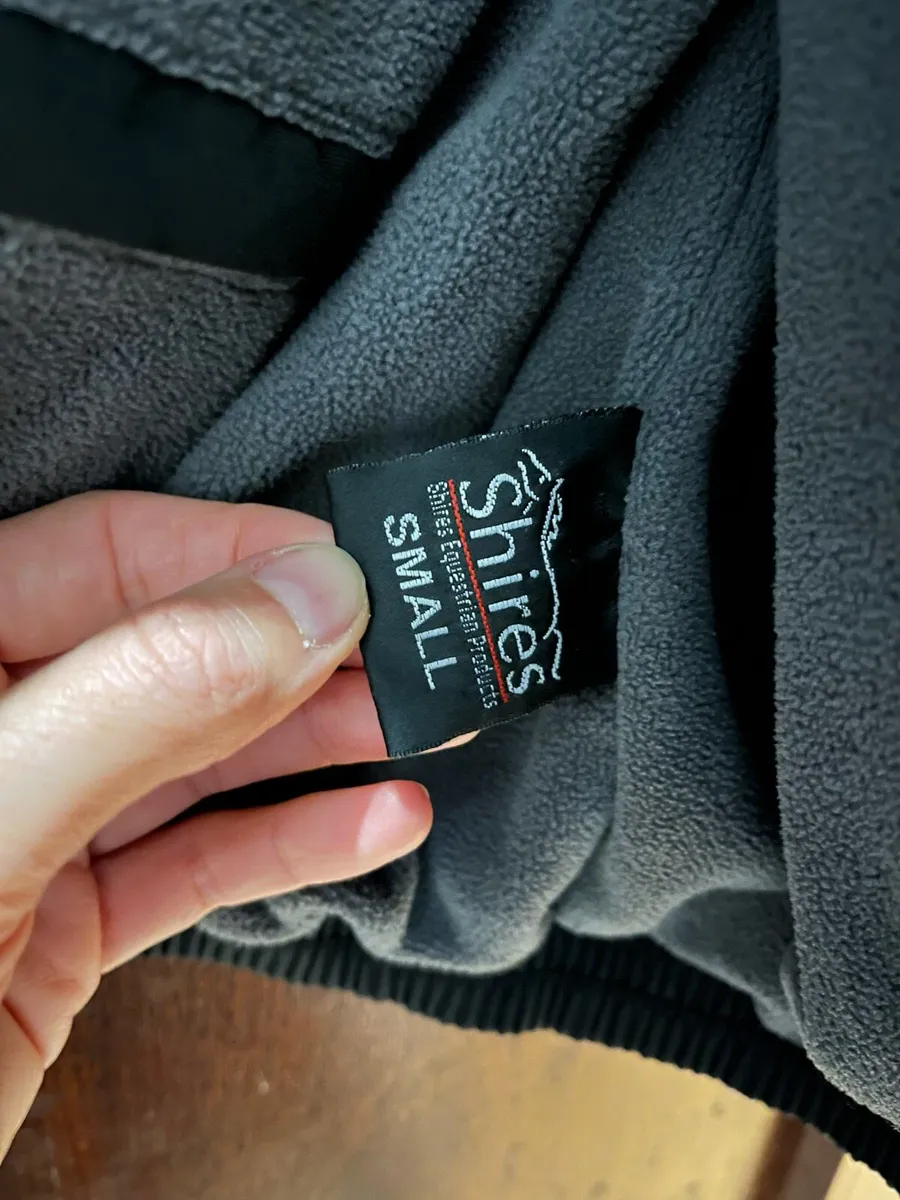 SSL horse riding rain jacket, black, size S - Image 3
