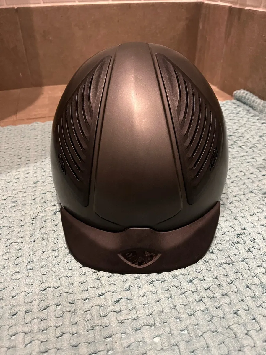 Uvex horse riding helmet, black/gray, size M/L - Image 2