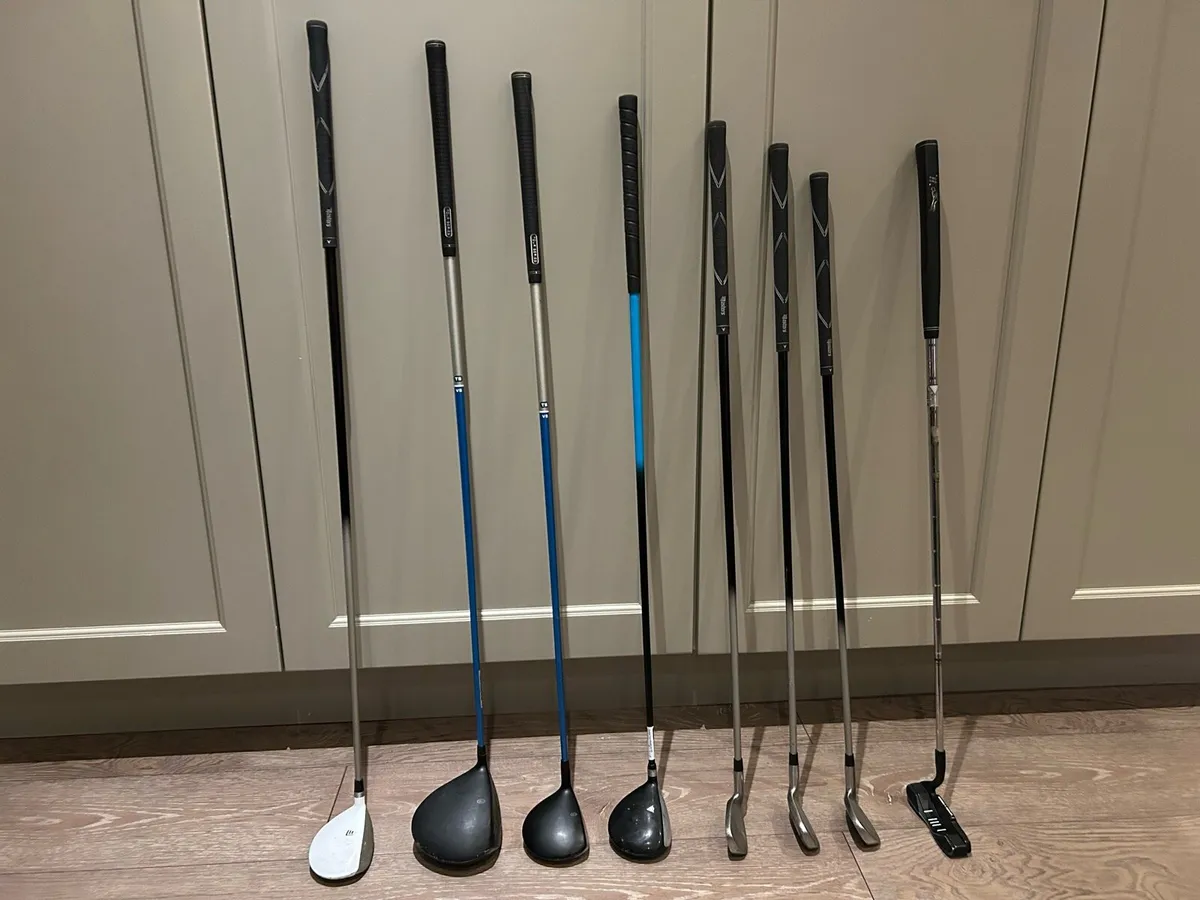 Golf clubs and bag - Image 4