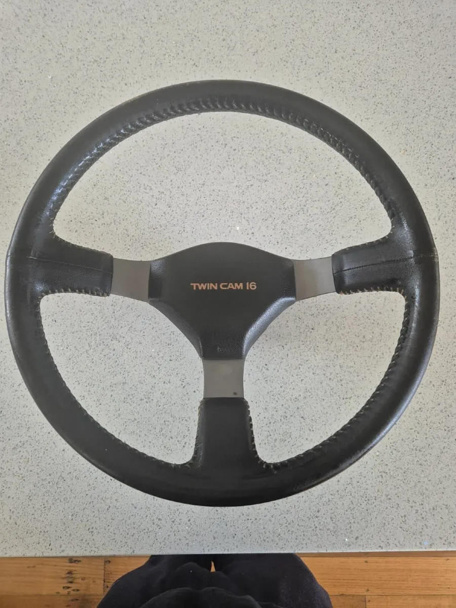 twincam 16 steering wheel, gear nob, dash cluster - Image 4