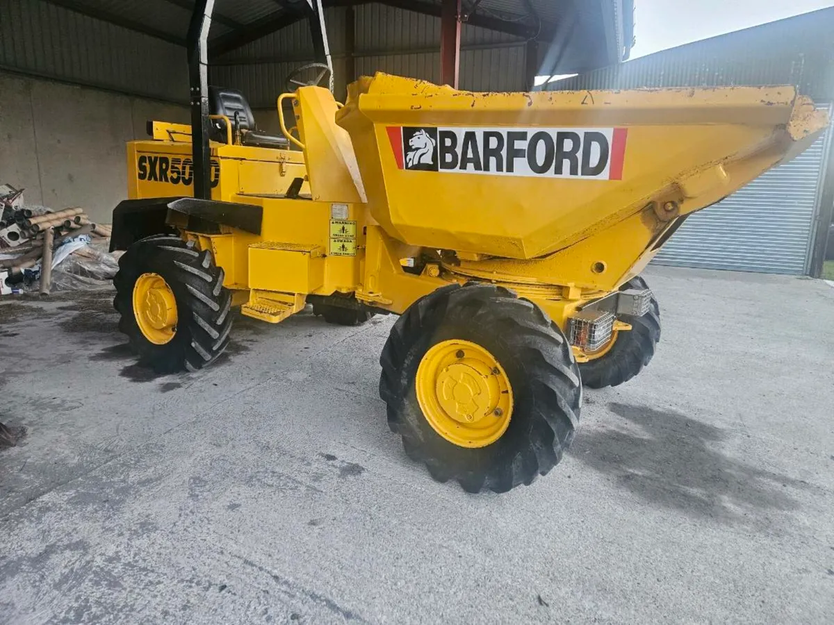 BARFORD 5TON SWIVEL DUMPER - Image 1
