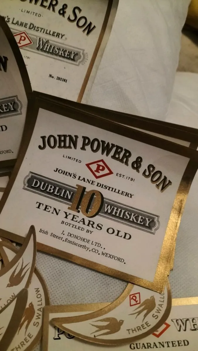 VINTAGE OLD WHISKEY LABEL. S . - Image 2