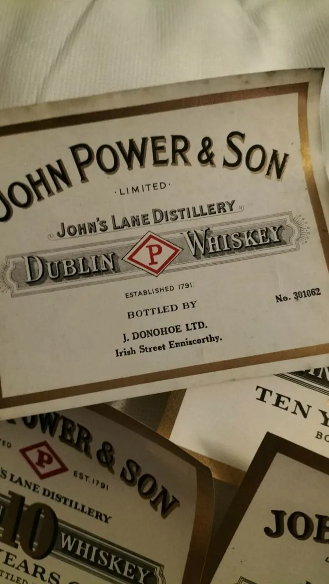 VINTAGE OLD WHISKEY LABEL. S . - Image 3