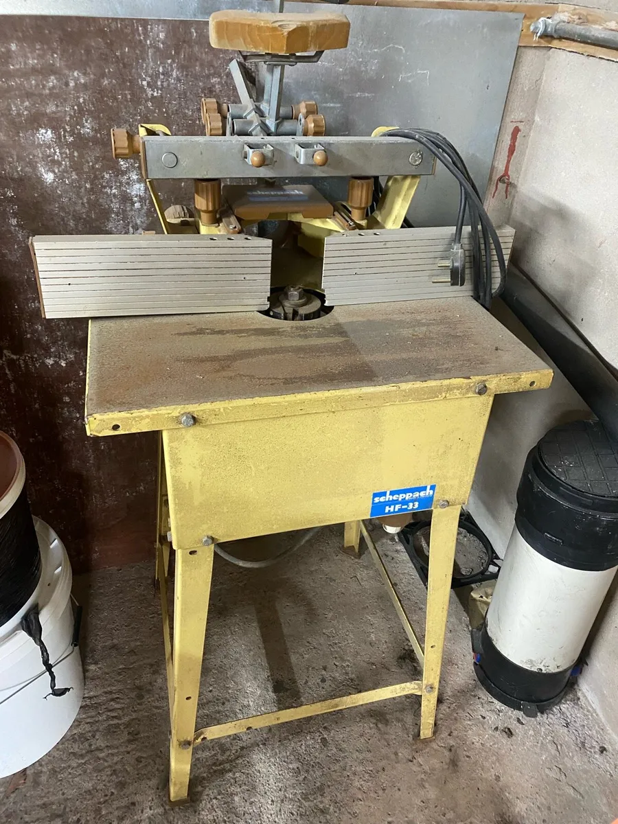Scheppach HF-33 spindle moulder - Image 1