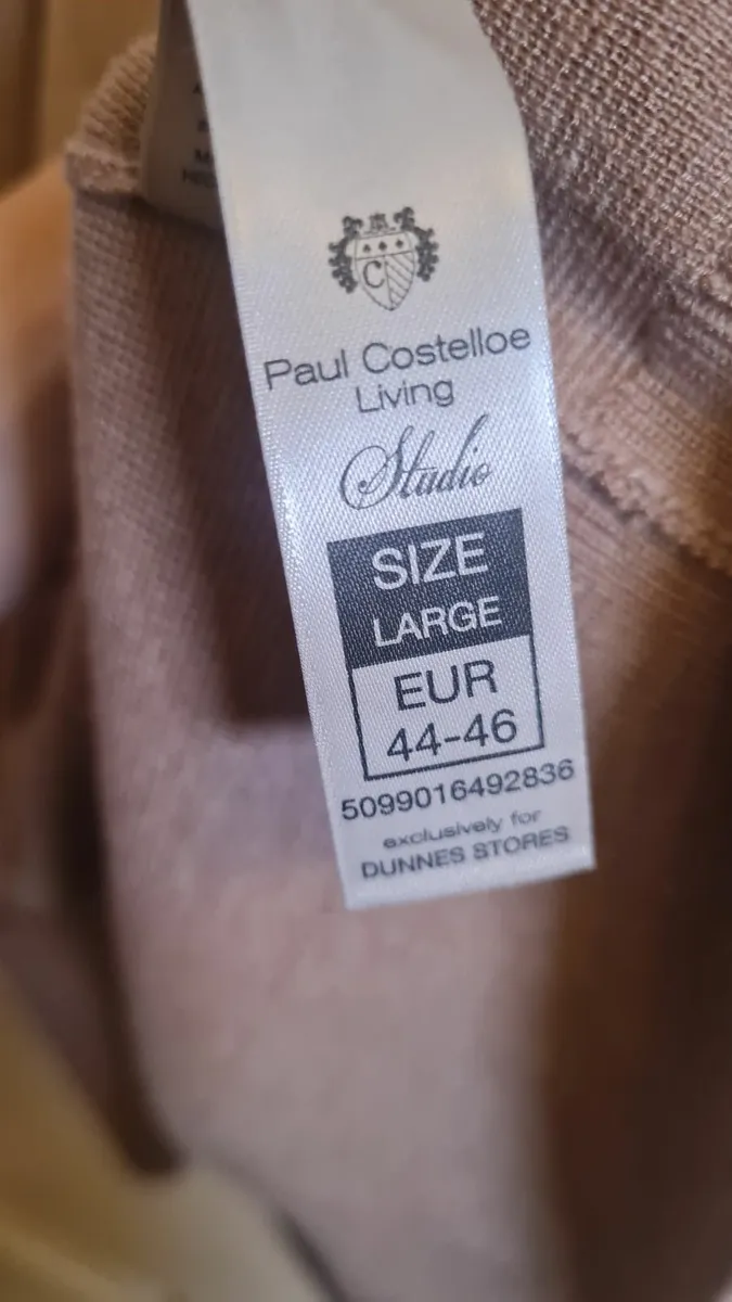 Paul Costelloe merino Vest cardi BNWT - Image 2