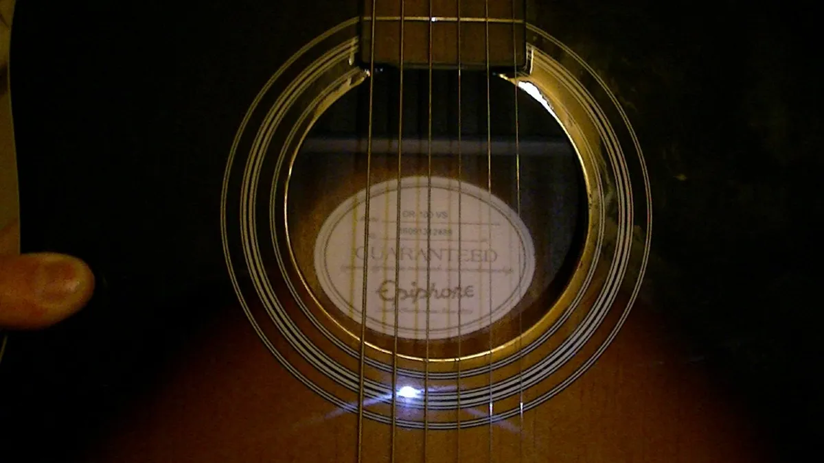 Epiphone Acoustic Guitar - Image 2