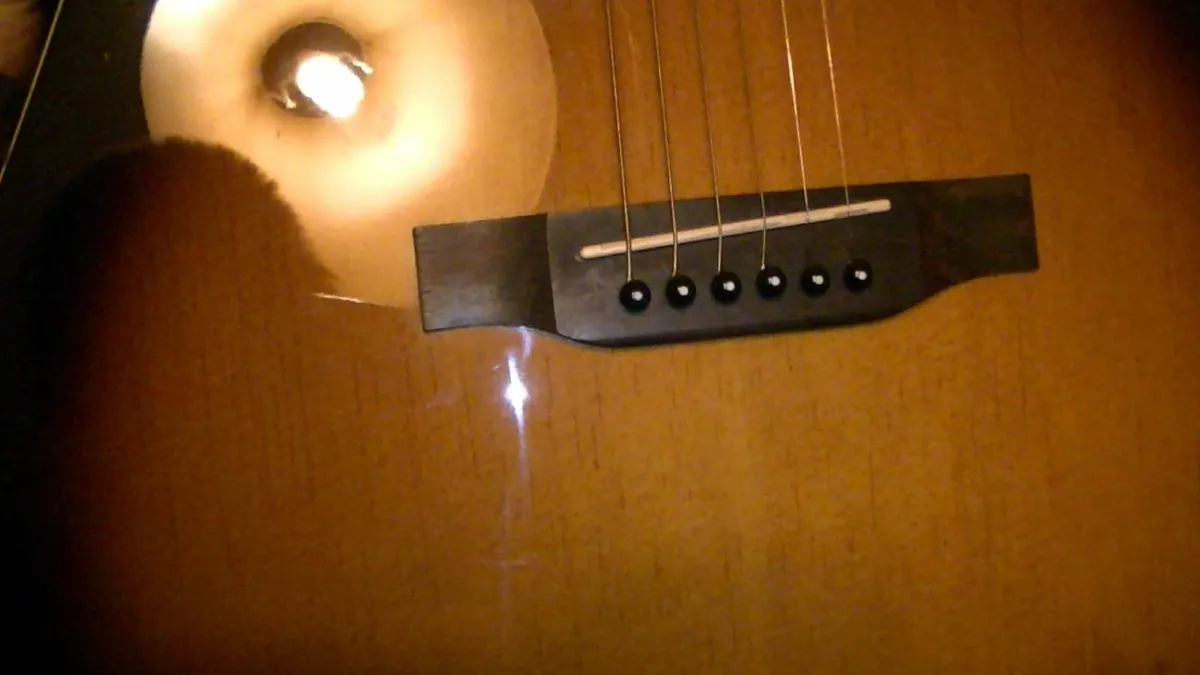 Epiphone Acoustic Guitar - Image 3