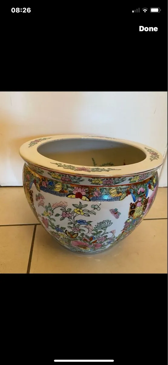 Large Vintage Chinese Planter - Image 1