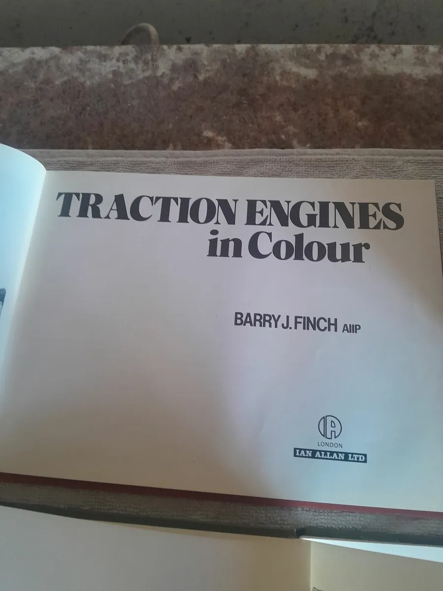 Three vintage steamengine books and tin - Image 3