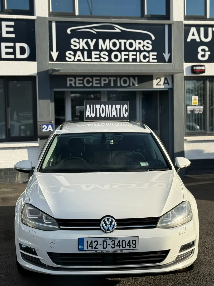 2014 Volkswagen Golf Estate  1.2 Auto, 19K Miles - Image 2