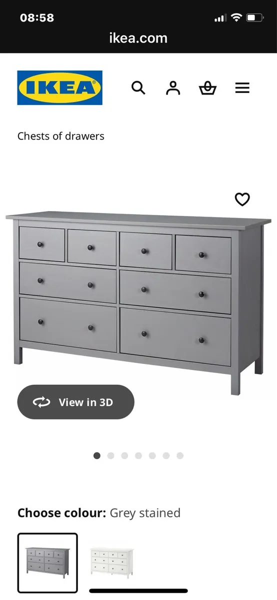 IKEA Hemnes chest of drawers 8 - Image 2