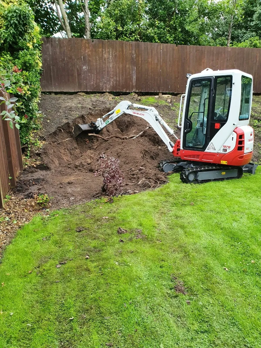 Mini digger