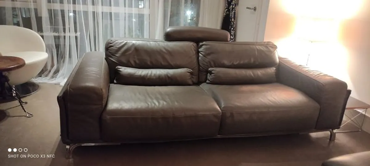 Leather Sofa Roche Bobois - Image 4