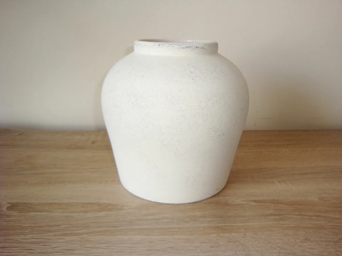 Cream vase H18cm - Image 3