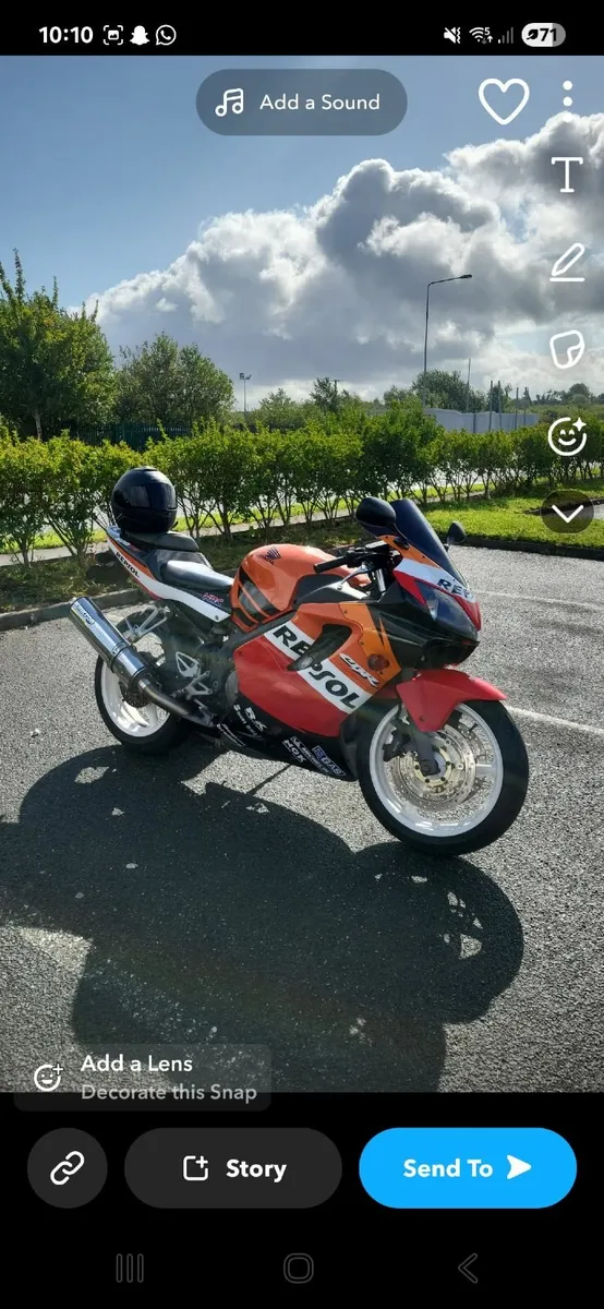 Honda CBR f4i Fsport *repsol kit * - Image 2