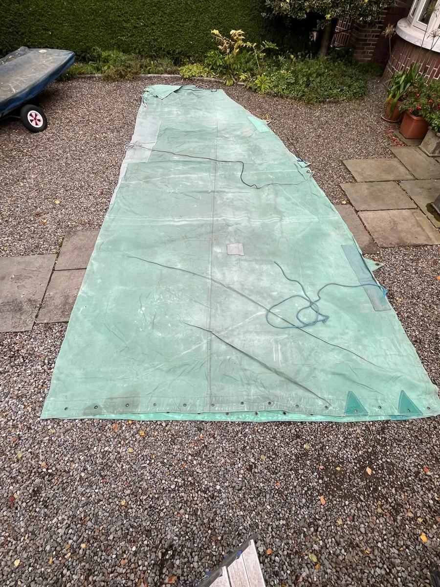 Boat cover canvas 6x5m