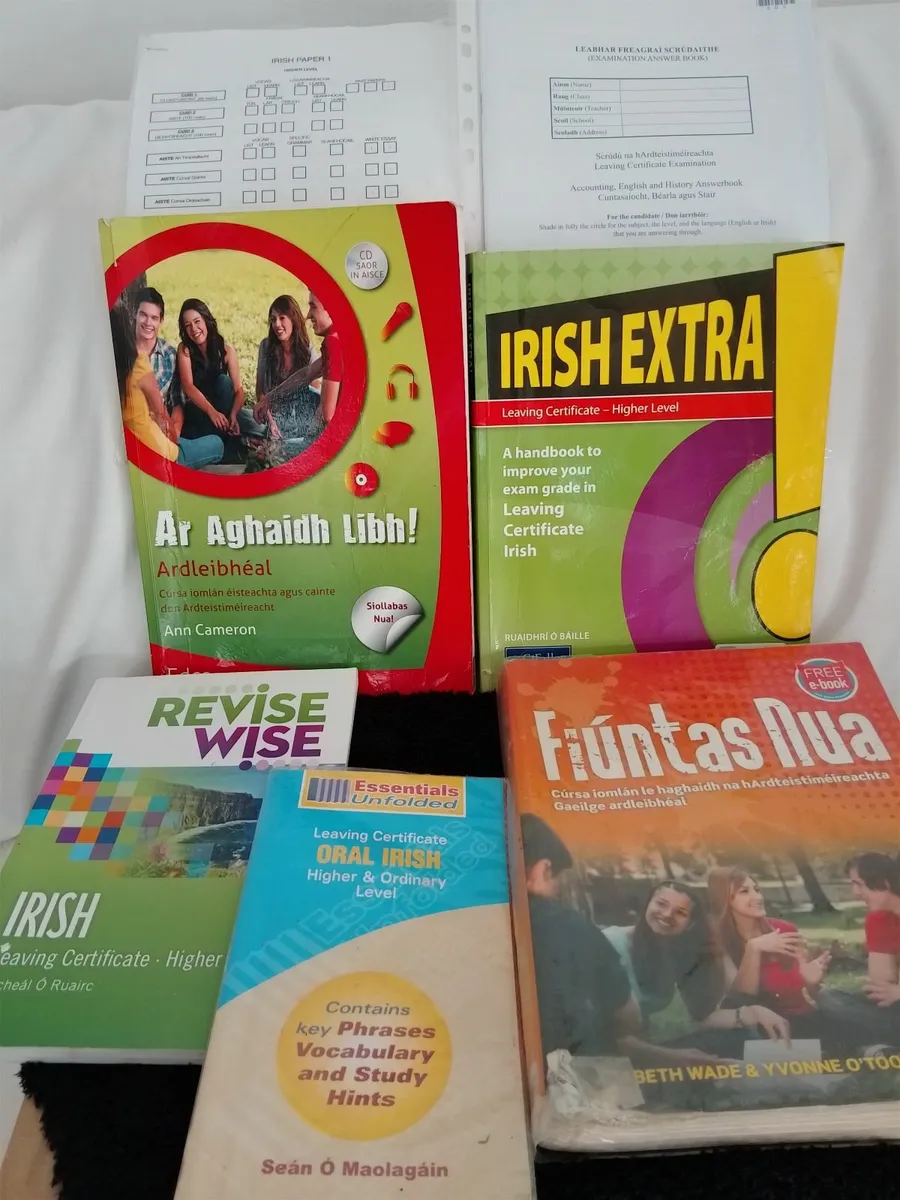 Leaving cert Irish revision bundle(Free Postage) - Image 1