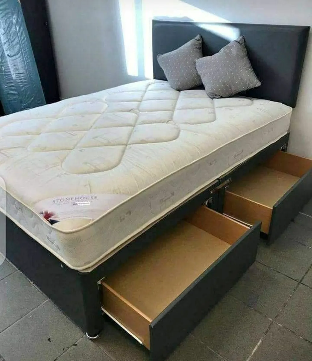 Brand New divan bed with mattress - Image 1