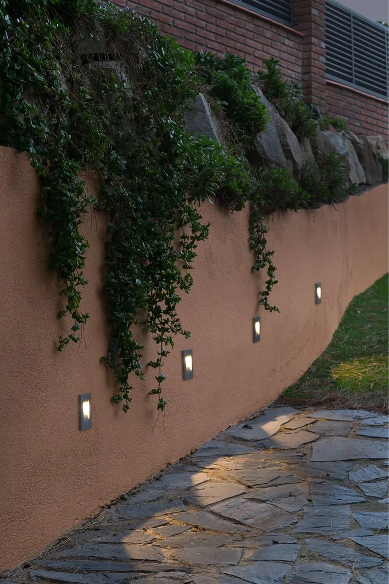 HORUS Horizontal Grey recessed LED lamp - Image 2
