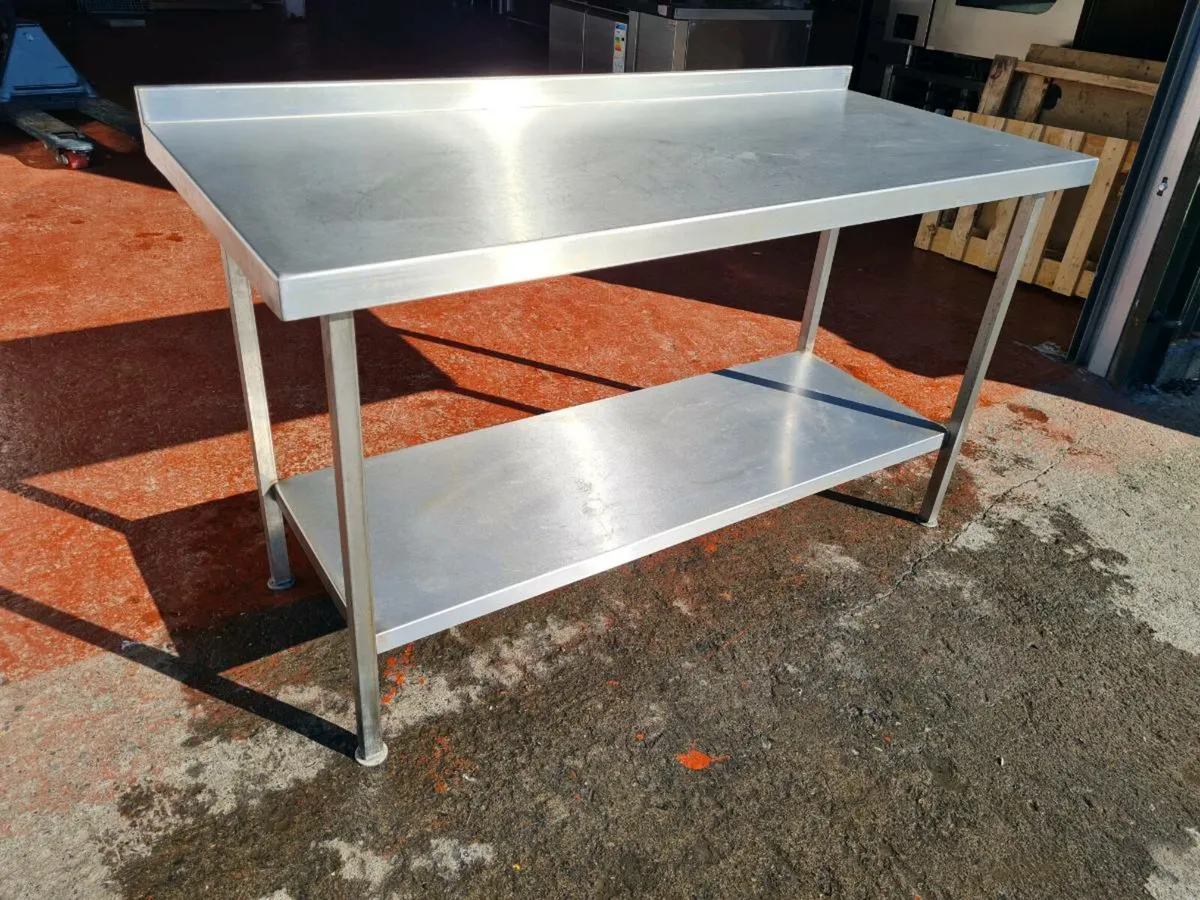 1500mm Stainlesss Steel Table - Image 1