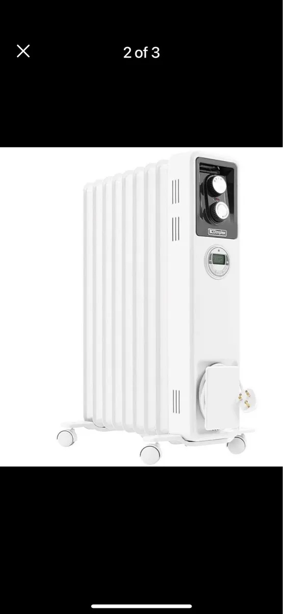 Dimplex electric radiator - Image 2