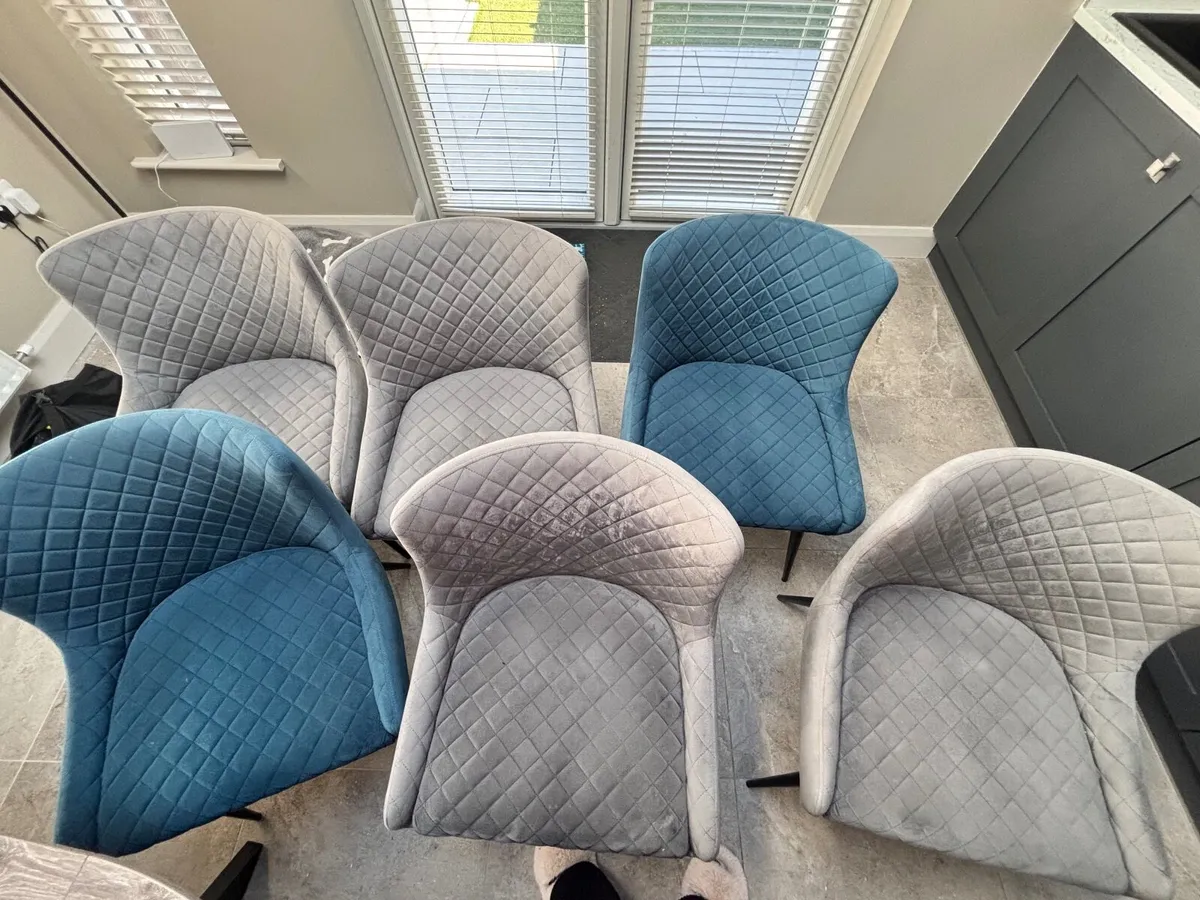 Set of 6 dining chairs - Image 2