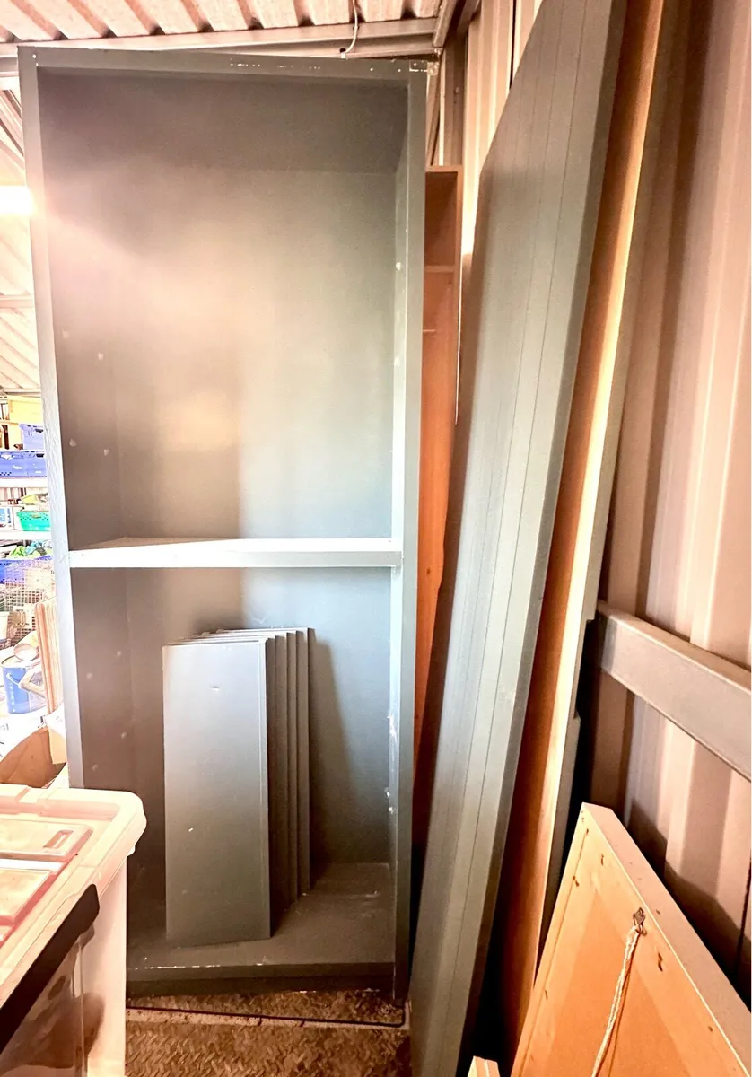 Built in wardrobes, shelving and locker. - Image 4