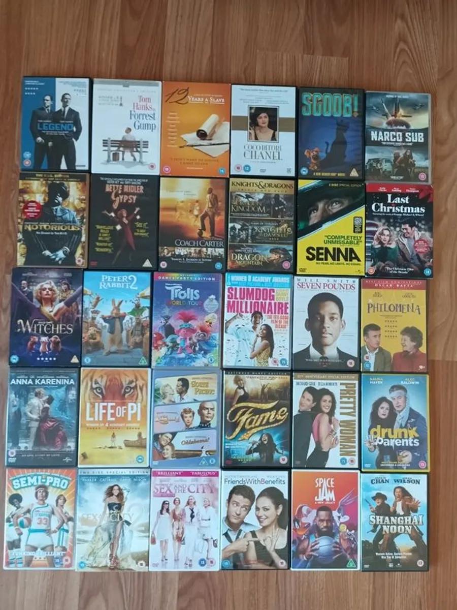 DVD collection for sale, 2 euro each. Can post! - Image 1
