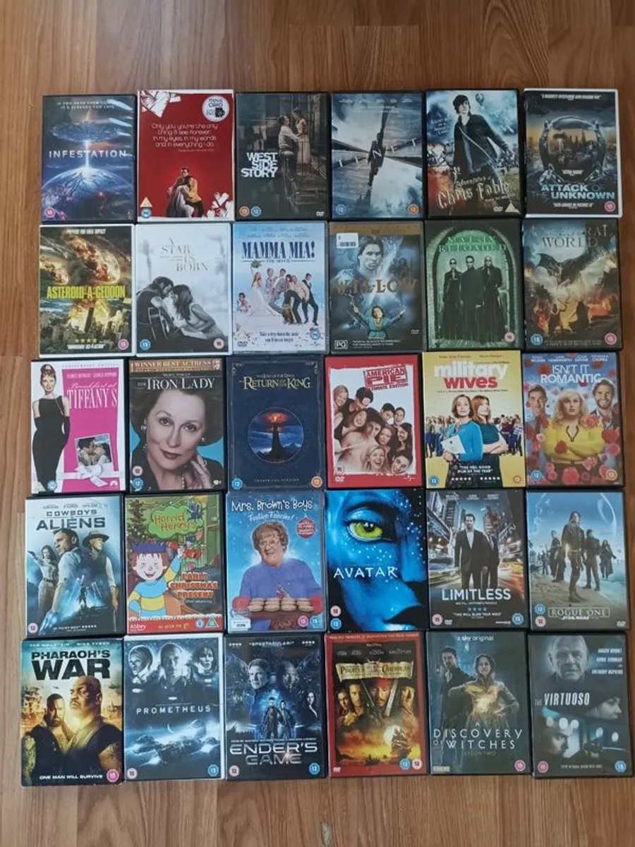 DVD collection for sale, 2 euro each. Can post! - Image 2
