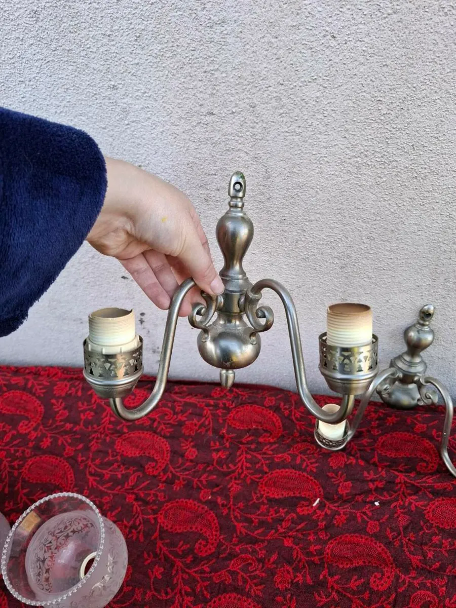 2 wall lamps appliques possible to post - Image 3