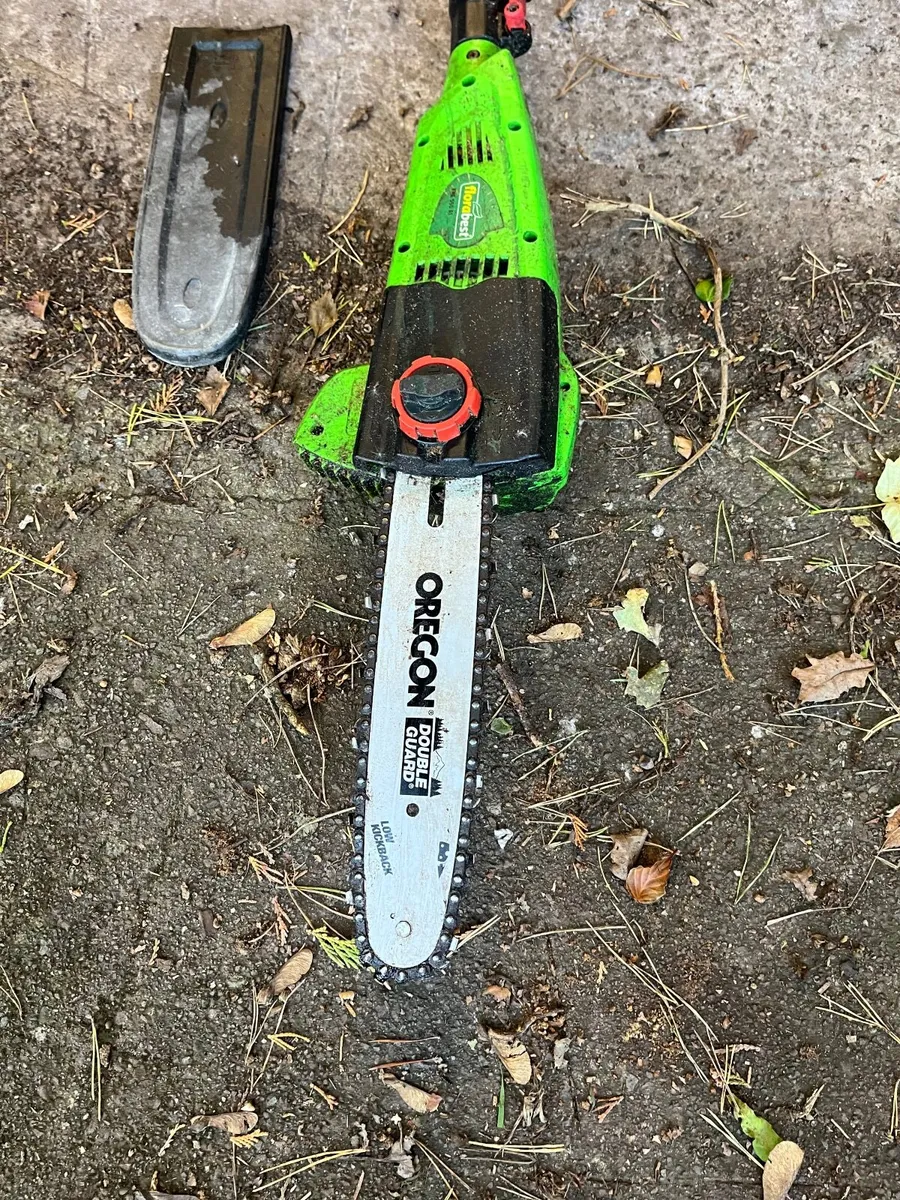 Electric pole saw and chainsaw - Image 4