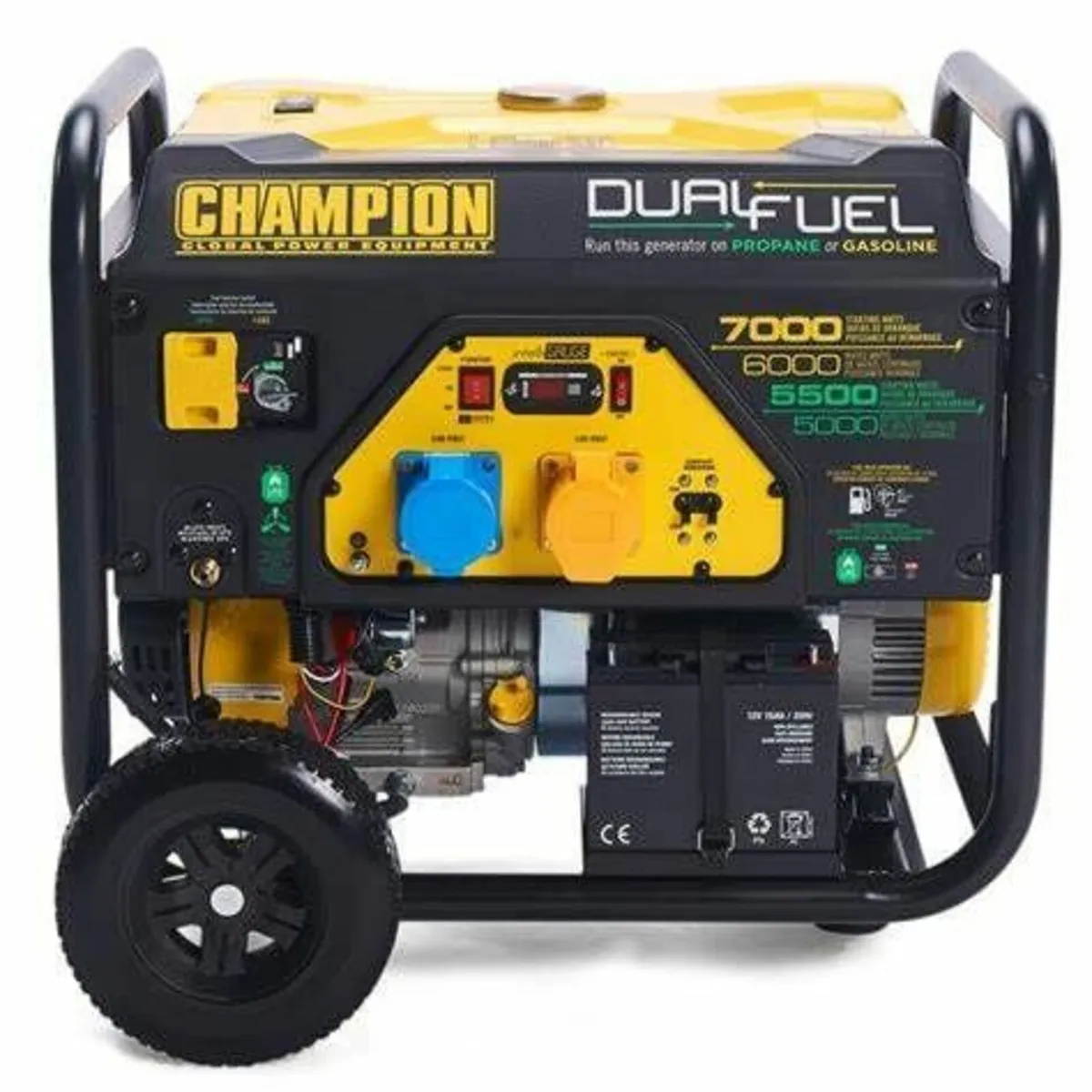 Champion CPG7000E2-DF 7000 Watt LPG Dual Fuel - Image 3