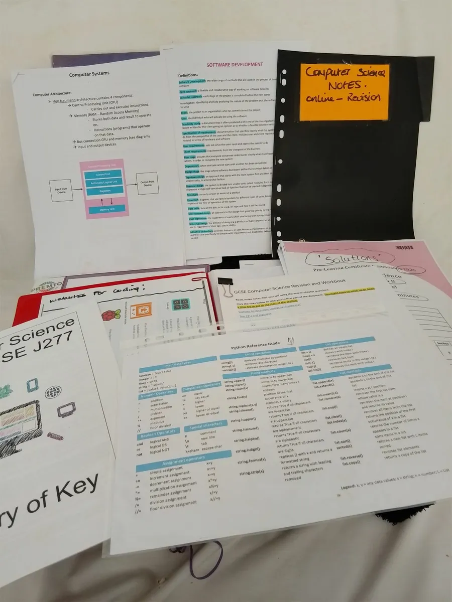 Computer Science Book and notes - Image 3