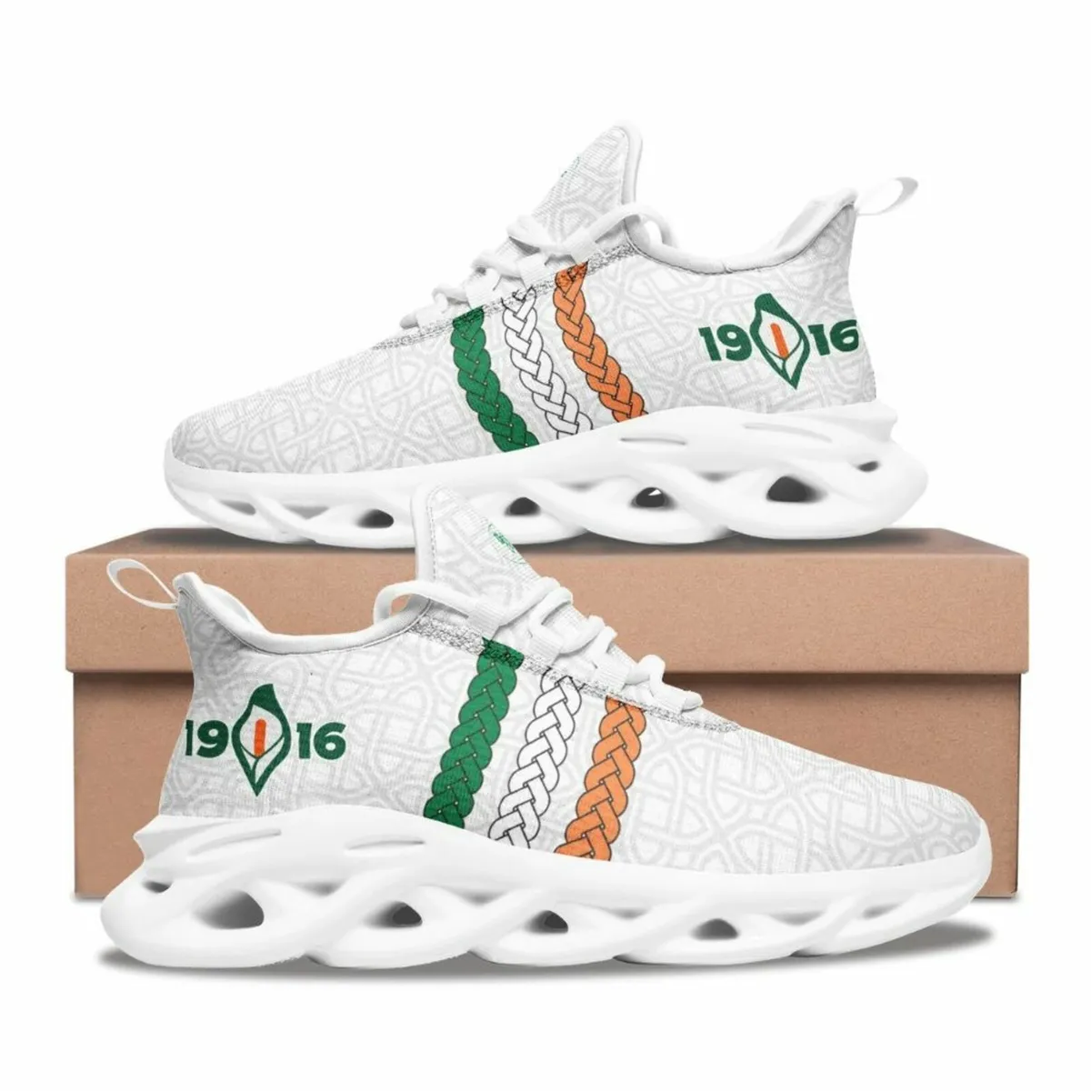 1916 Easter Rising Trainers, Sizes 3-13 - Image 1