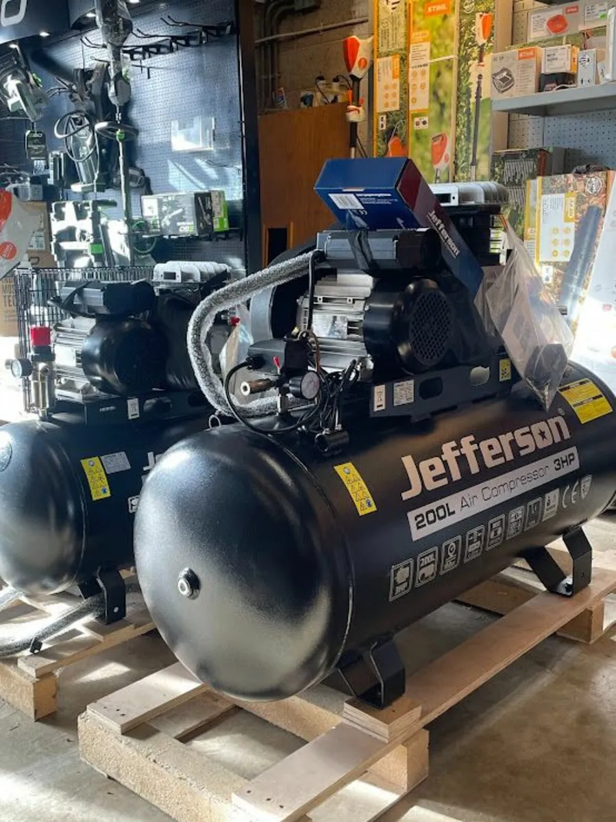 200ltr 3HP 10 BAR COMPRESSOR - Image 1