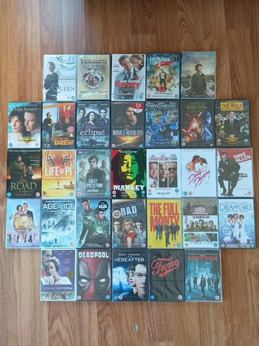 NEW SEALED DVDs, 3 euro each. Can post! - Image 1