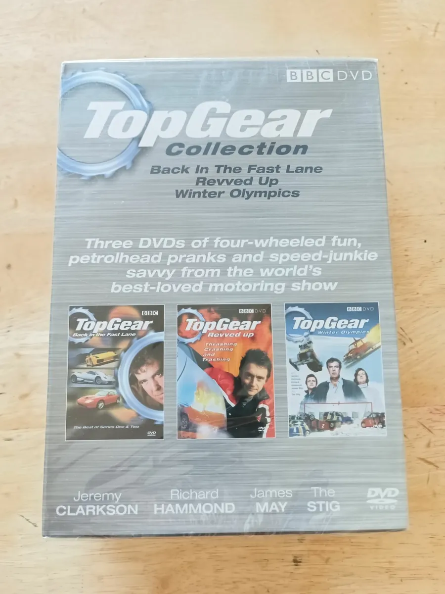 TOP GEAR COLLECTION, brand new sealed 3 DVD - Image 1