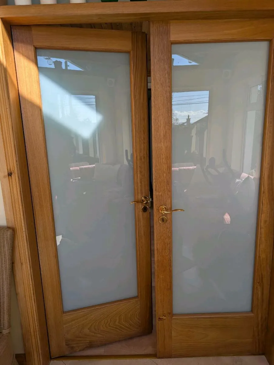 Genuine, quality red teak doors - Image 4