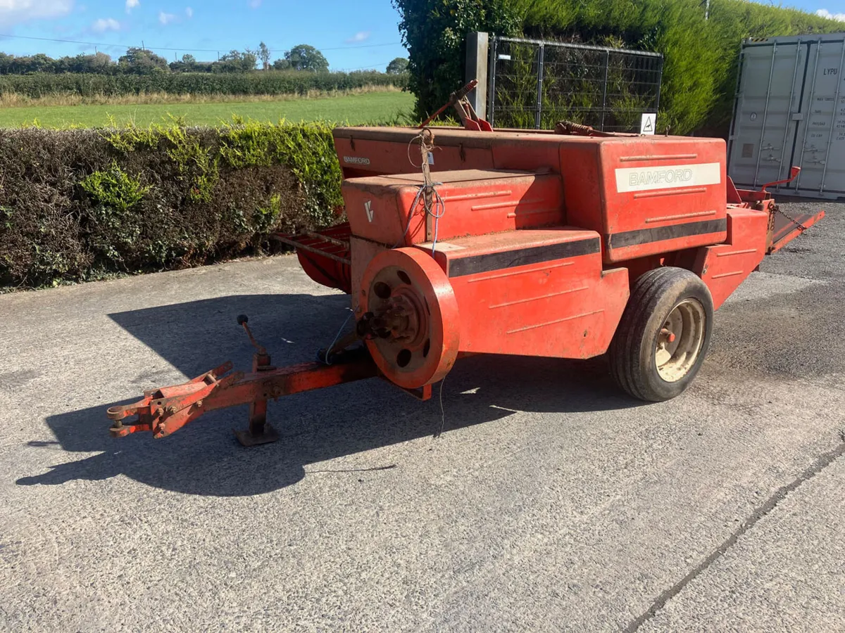 Bamford Super 159 Square Baler **Online Auction** - Image 1